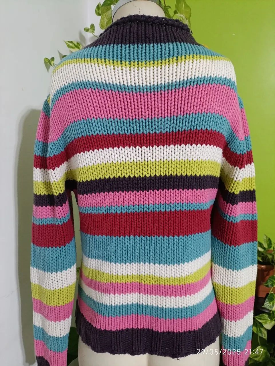 Suéter Colorido em Tricot - importado - C&A. - Foto 2