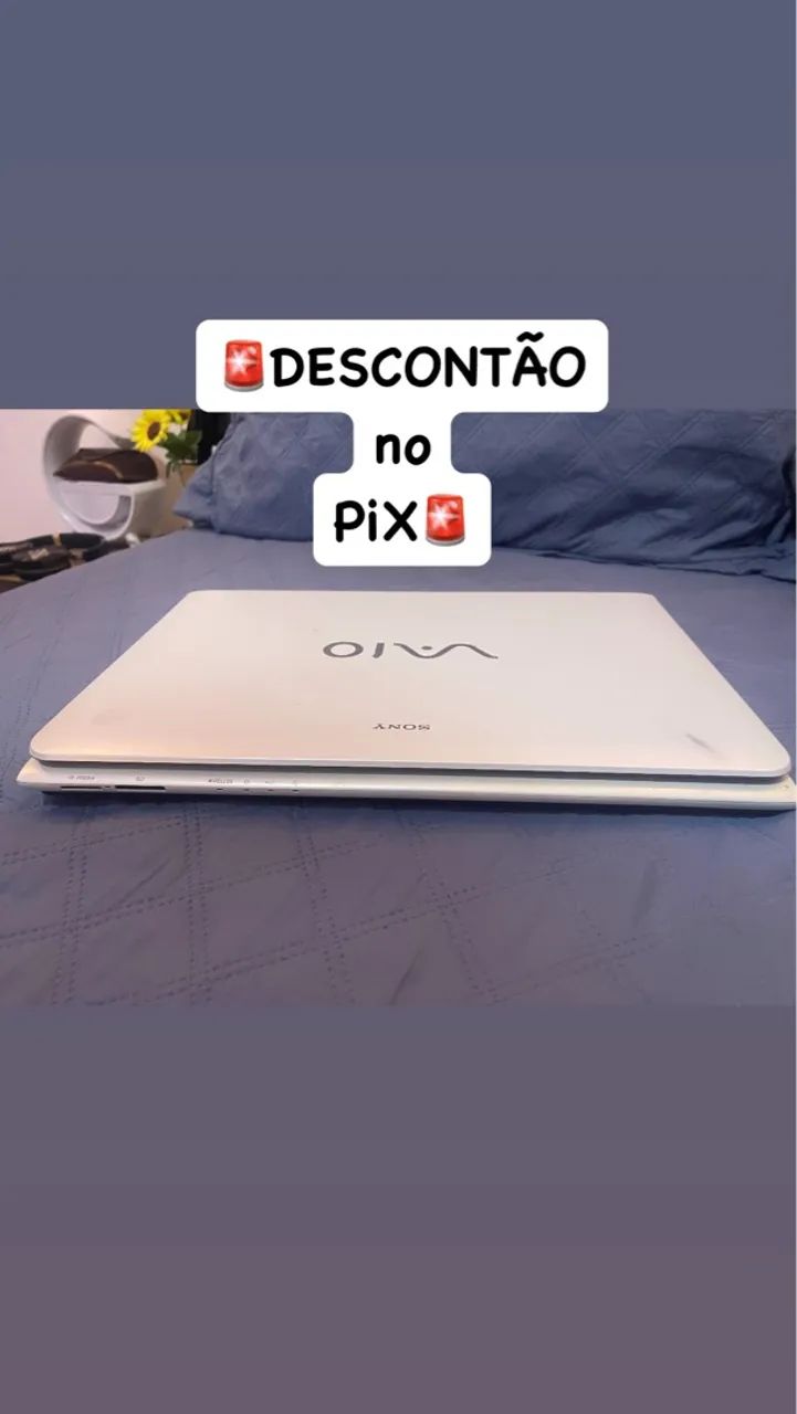 Notebook Sony -VAIO  ?- COR - BRANCO (Perolado) Leve e elegante, - Foto 3
