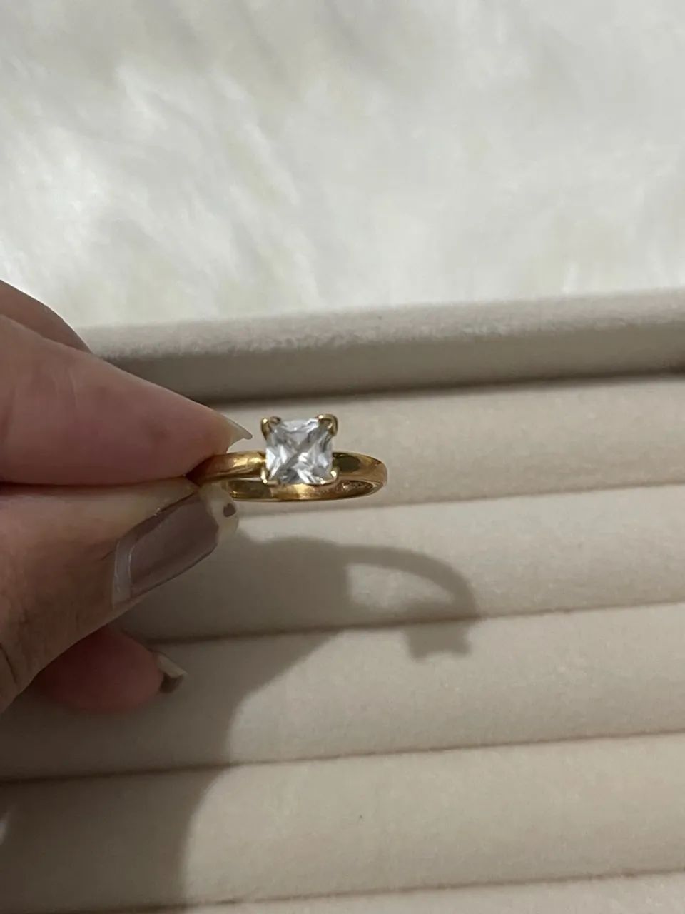 Anel Dourado da rommanel - Foto 4