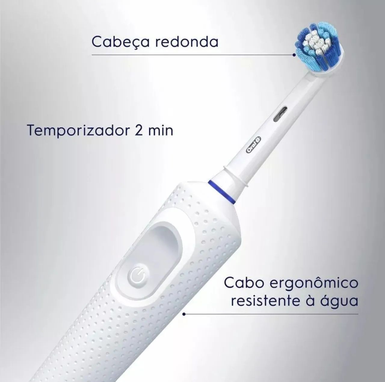 Escova Dental Elétrica Oral-B - 100% Mais Remoção de Placa - Foto 6