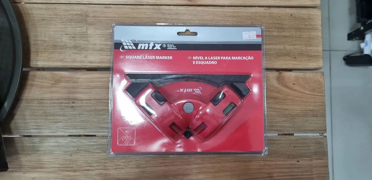 Nível a Laser Marcação e Esquadro MTX Novo