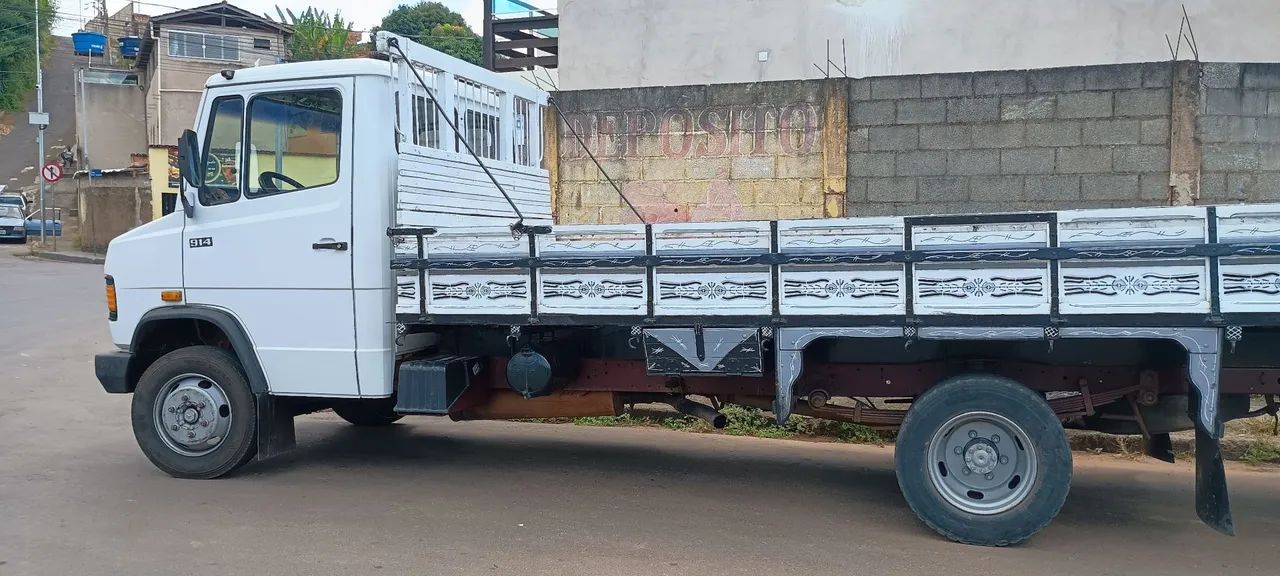 Caminhão 914 turbinado e interculado 6 marchas - Foto 2
