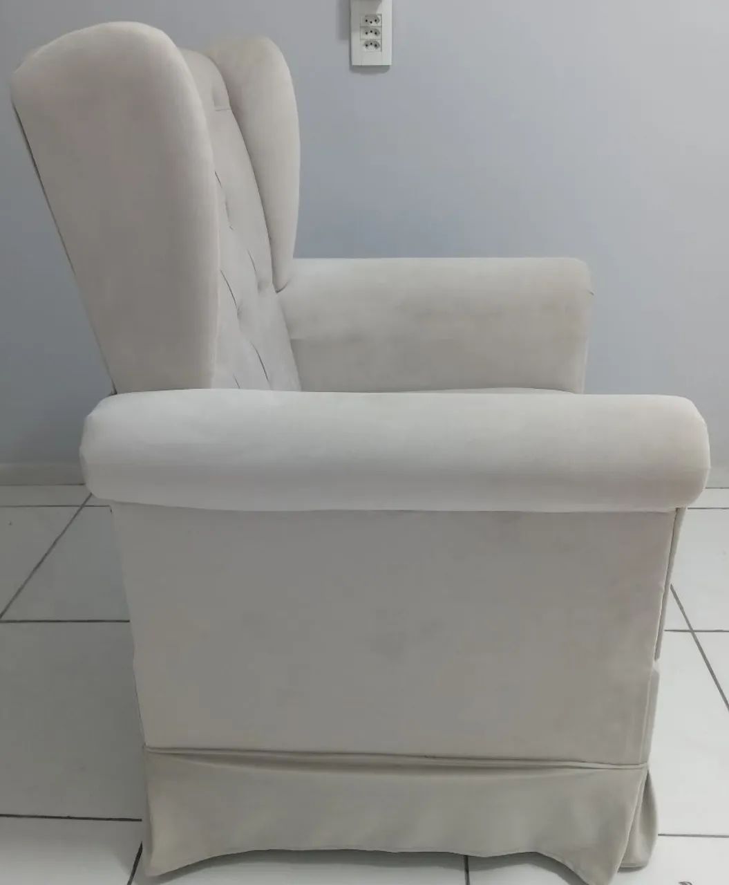 Poltrona de Amamentação com Puff - Foto 4