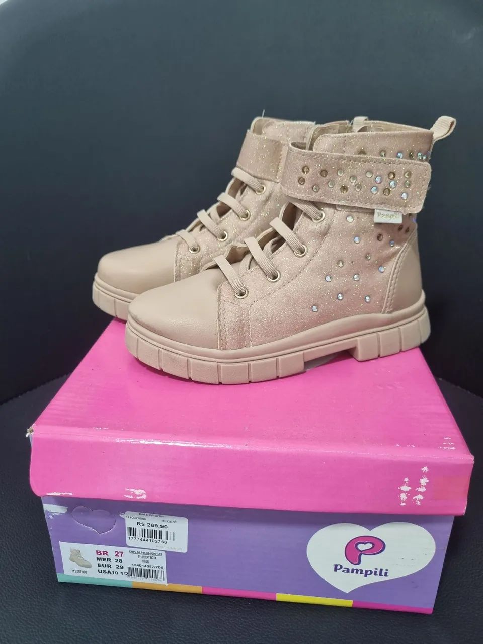 Bota Infantil Pampili Tamanho 27