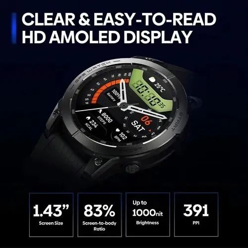 Smartwatch ZEBLAZE STRATOS 3 PRO - Foto 2