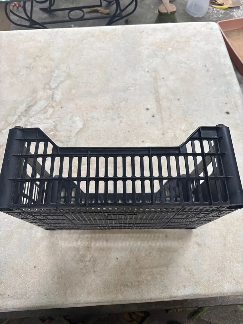 Cesto Caixa de plástico para transporte e organização - Foto 2