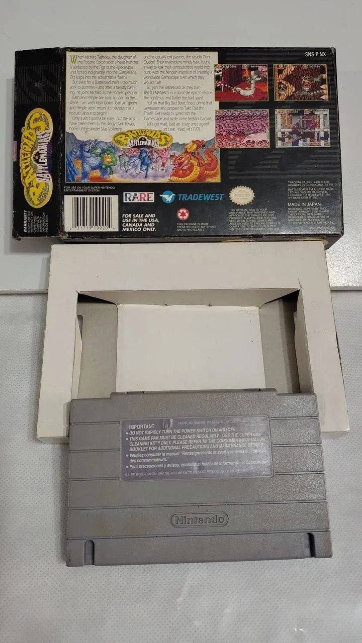 BATTLETOADS & BATTLEMANIACS  SNES - Foto 2