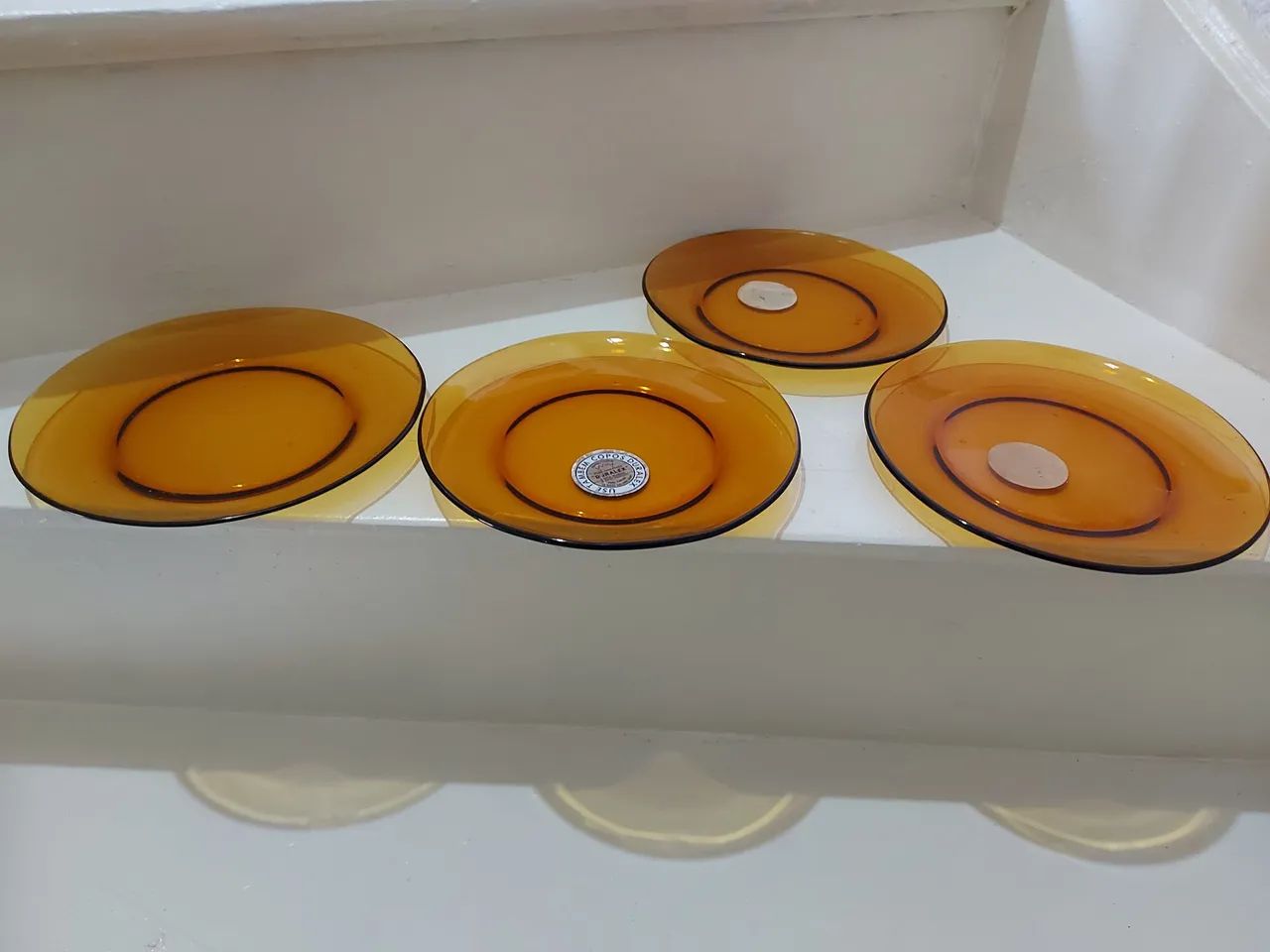 4 pratos de sobremesa Duralex