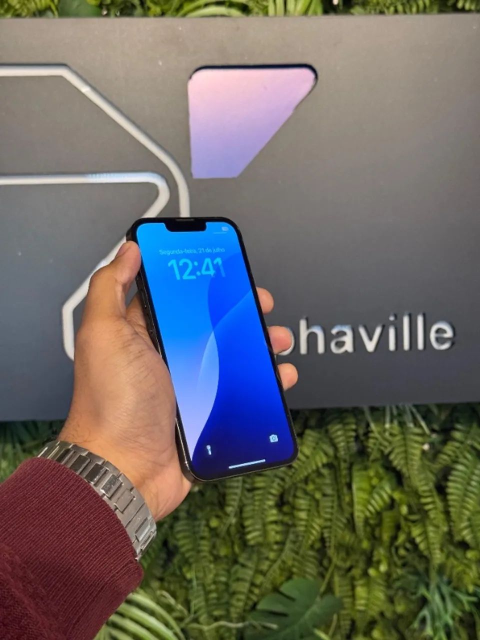 iPhone 13 Pro 128Gb aceito troca e parcelo no boleto - Foto 2