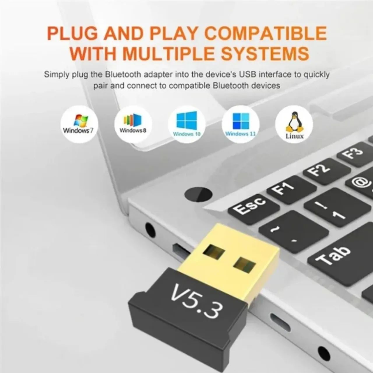 Adaptador Bluetooth p/ computador (Novo) - Foto 5