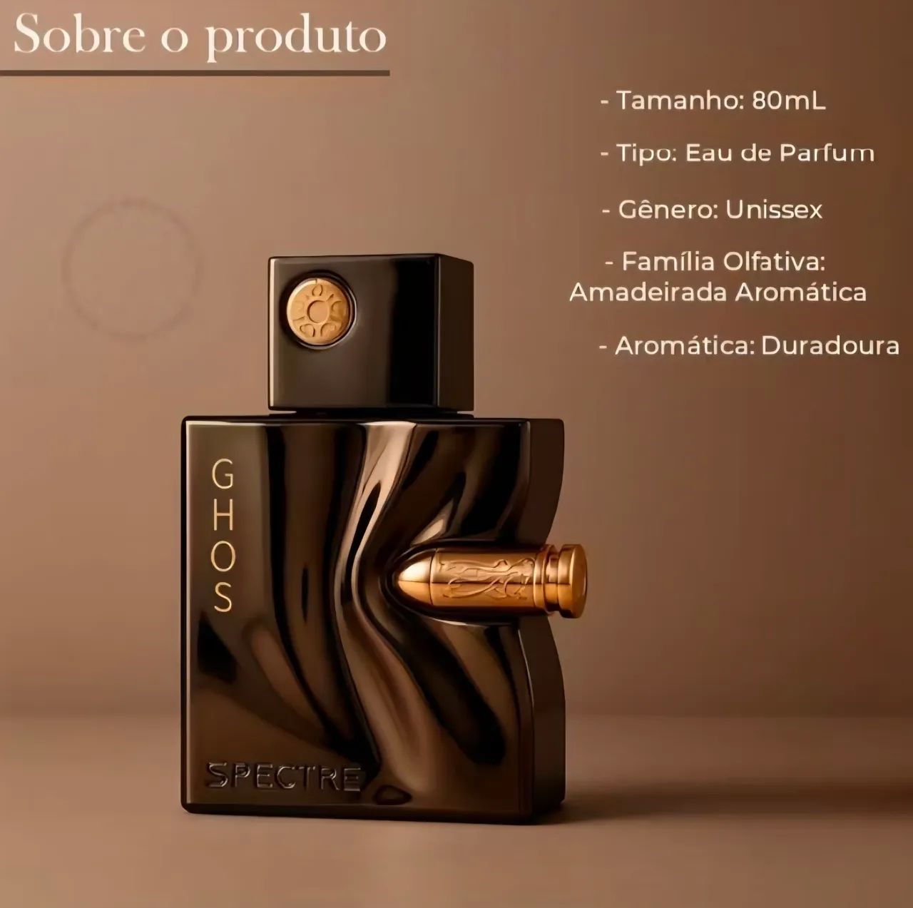 Perfume Árabe Spectre Ghost 85ml EDP French Avenue  - Foto 4