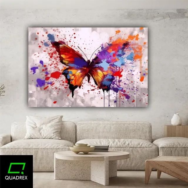 Quadro Decorativo - MODELO 1147 - Fabricamos qualquer Modelo e Tamanho - Tecido Canvas