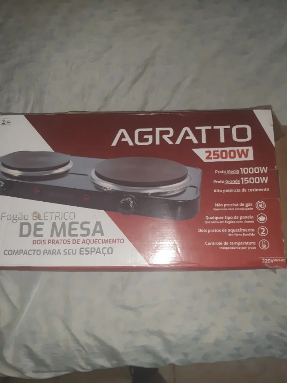 Fogão elétrico 2500 watts