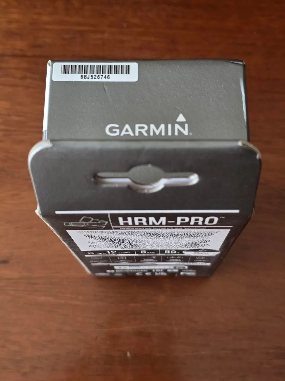 Cinta cardíaca Garmin HRM Pro para Corrida Natação Ciclismo - Nova - Foto 5