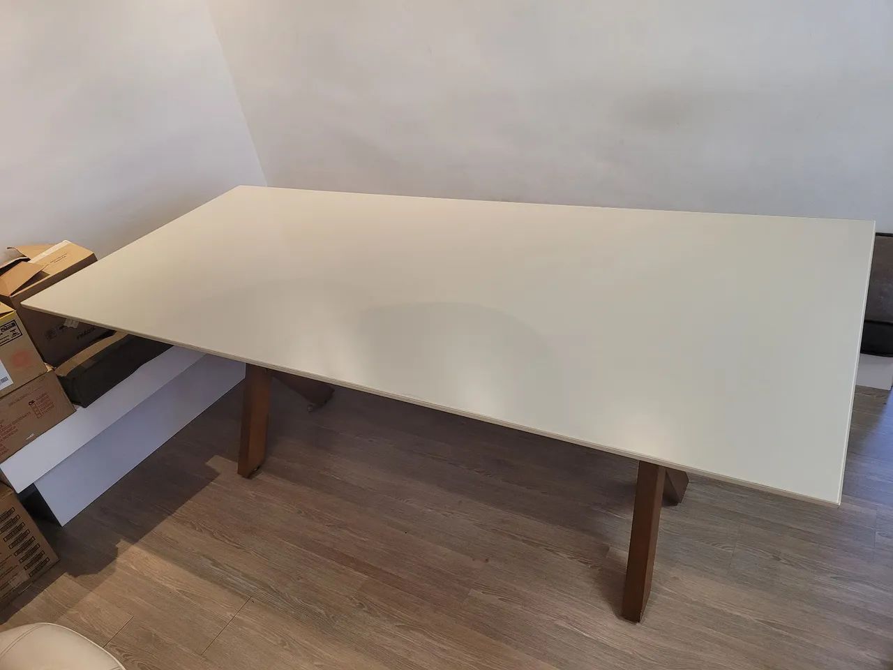 Mesa de Jantar laqueada, pés em X - Foto 3
