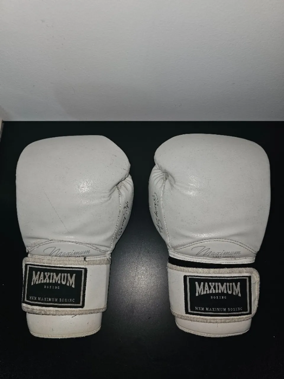 Luva de Boxe/Muay Thai Maximum Boxing 16oz - Bem Usada, Ideal para Iniciantes