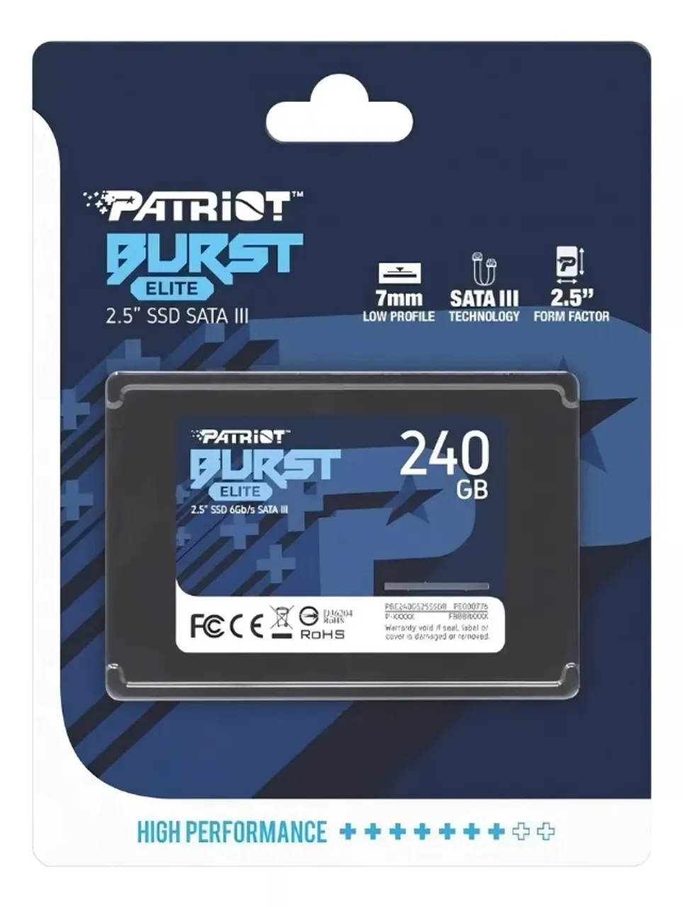 Hd Ssd 240gb Patriot Burst Elite 2.5 Sata 3 ORIGINAL
