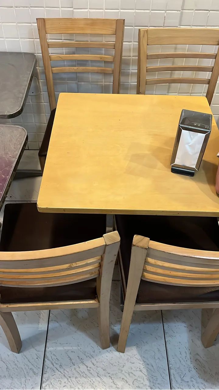 Mesa para comércio : cafeteria, lanchonete, sorveteria  - Foto 3