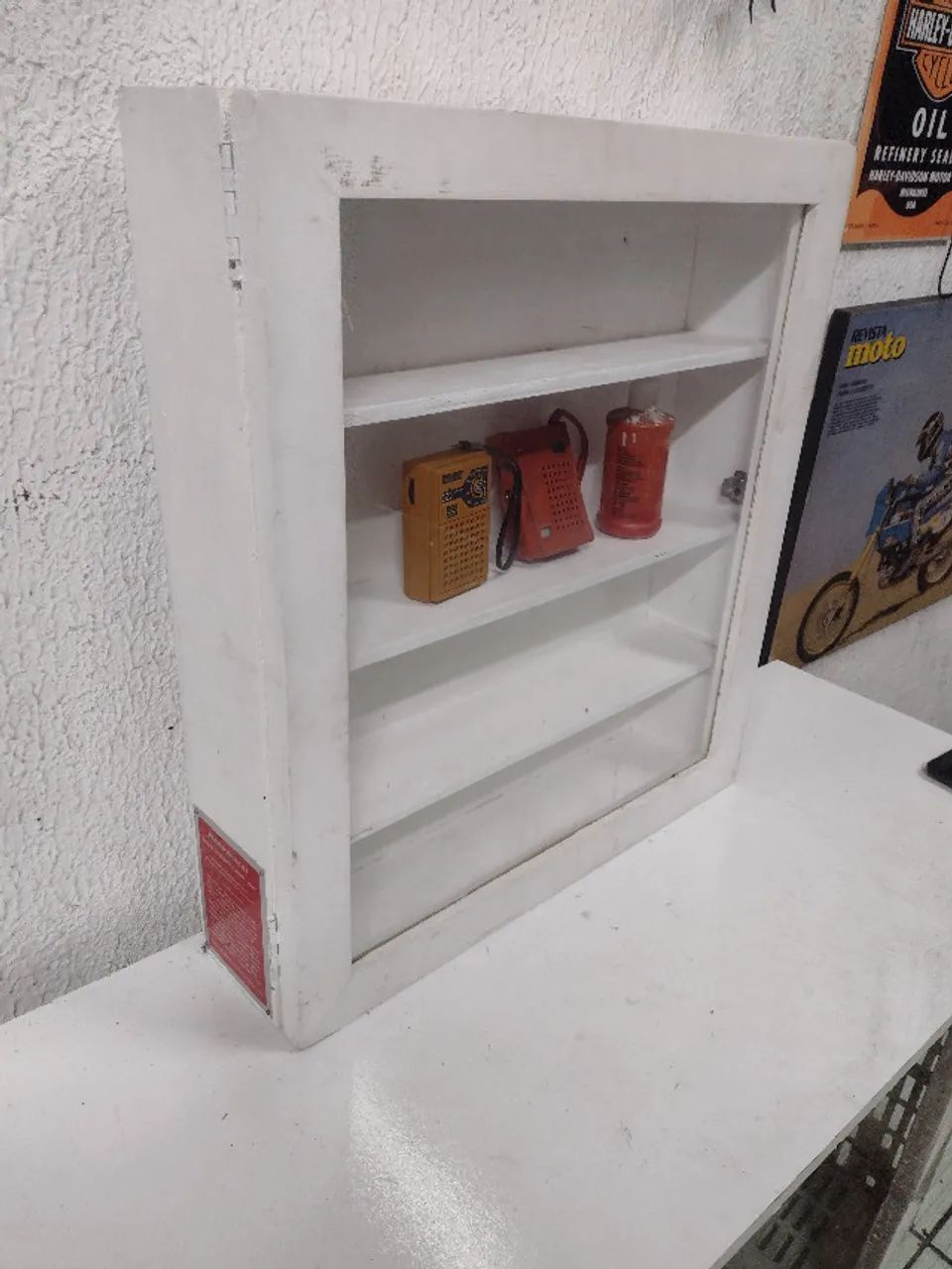 armario de farmacia antigo - Foto 5