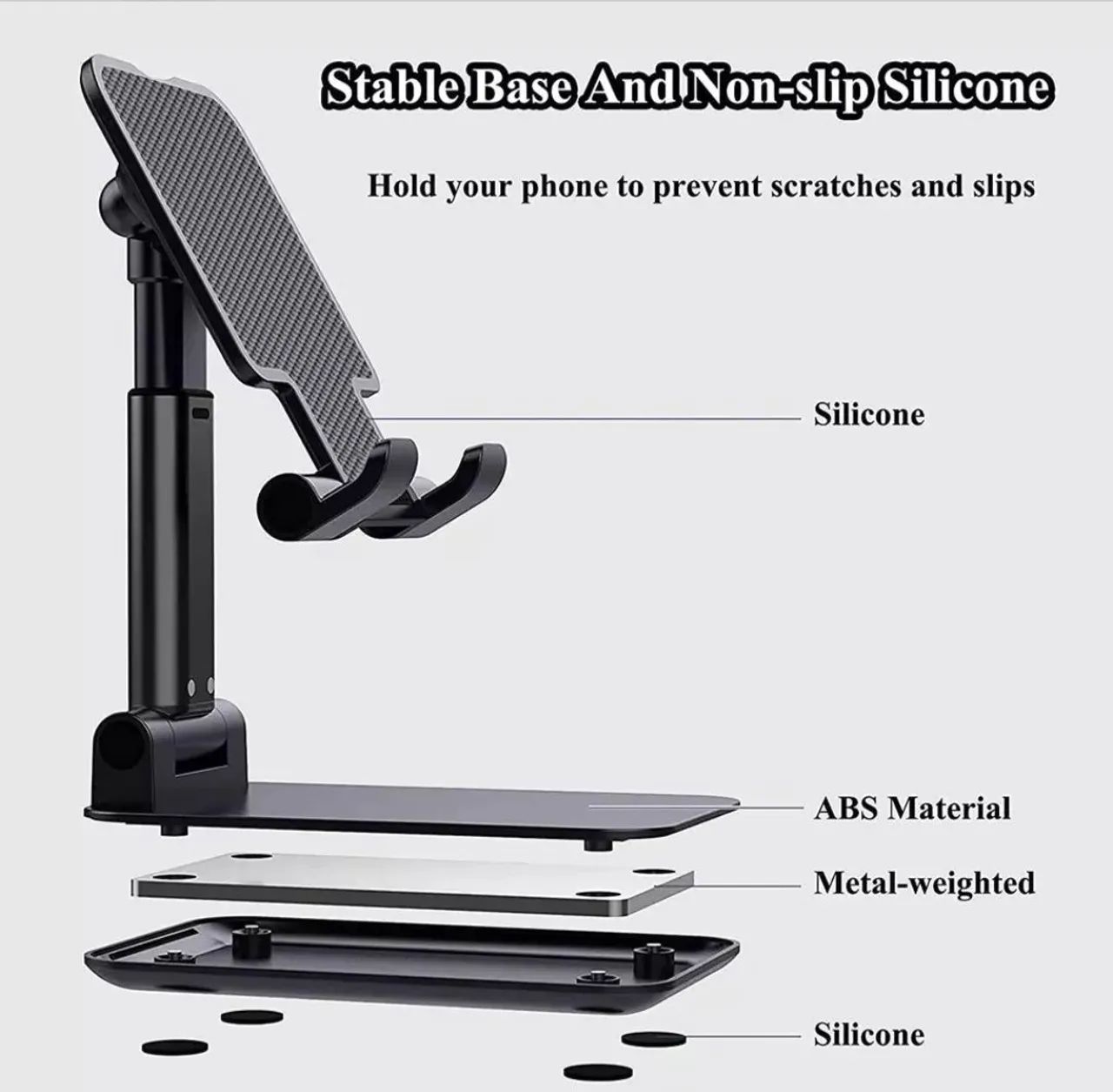 Suporte para Celular Dobrável - Prático e Versátil64300402809601122