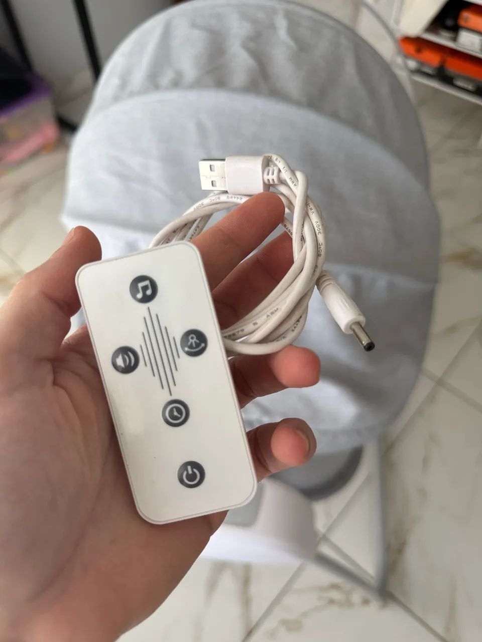 Berço automático mastela + bluetooth - Foto 5