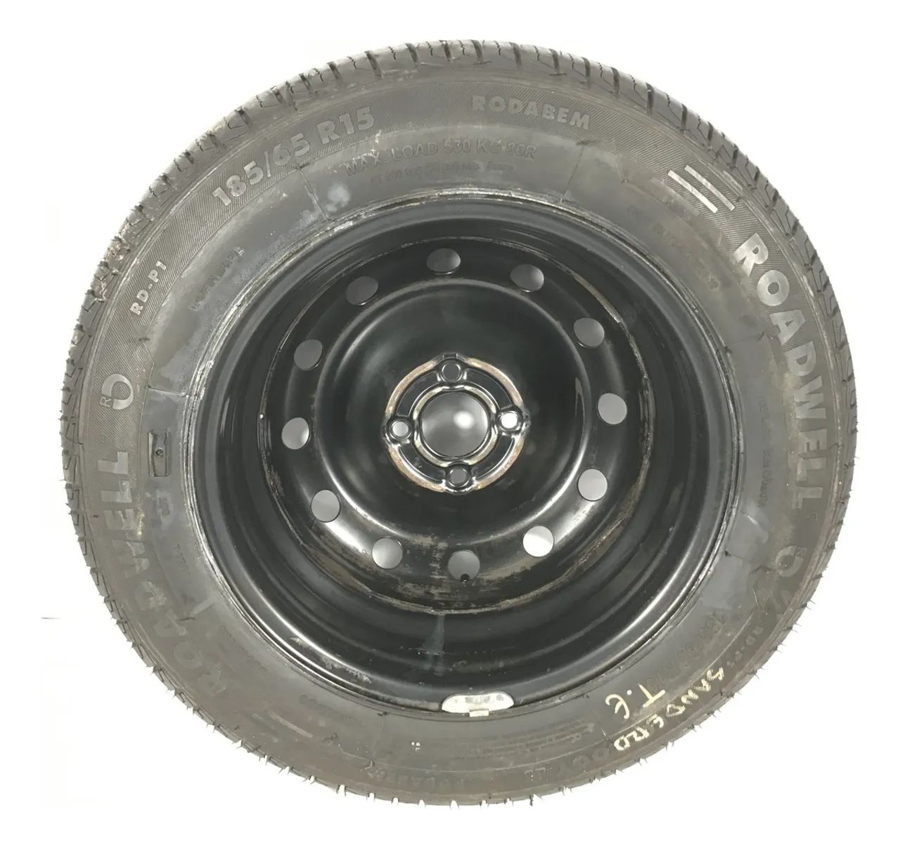 Estepe 185/65 Aro15 Renault Sandero 2008 09 10 11 12 13 2014 - Foto 5