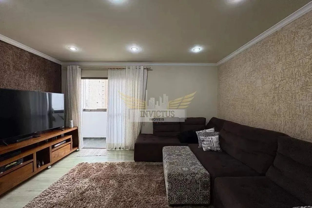 Apartamento com 3 Quartos para Comprar, 105m² - Vila Valparaíso, Santo André/SP. - Foto 3