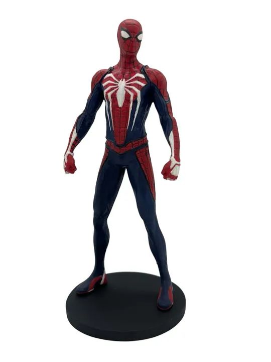 Estátua Homem-Aranha Advanced Suit Resina - Boneco Colecionável Marvel