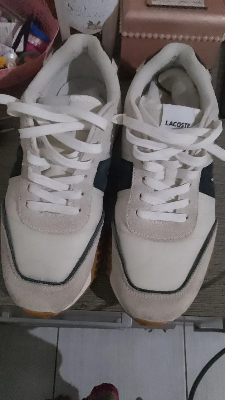 Sapato tênis masculino lascoste original 
