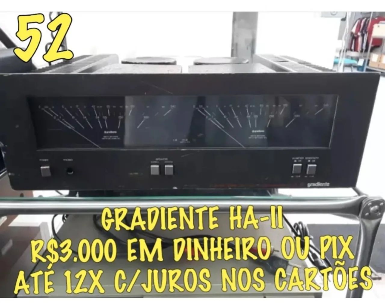 AMPLIFICADOR POWER GRADIENTE HA-II HA-2