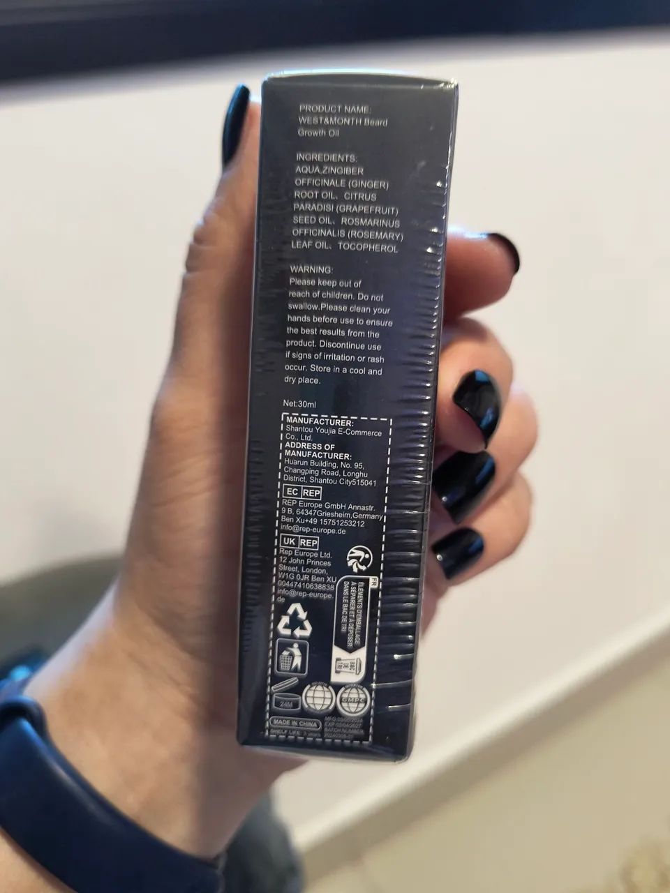 Óleo Orgânico para Crescimento de Barba - West&Month - Foto 2