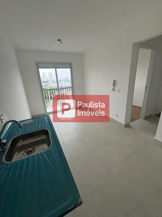 Apartamento com varanda para locação 35m², 02 quartos, Novo, Sem vaga de garagem ! Socorro