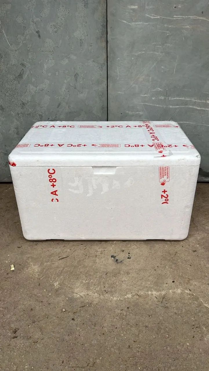 Caixas de isopor 