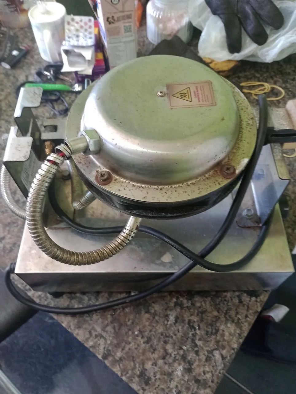 Crepeira waffer pro gás  - Foto 3