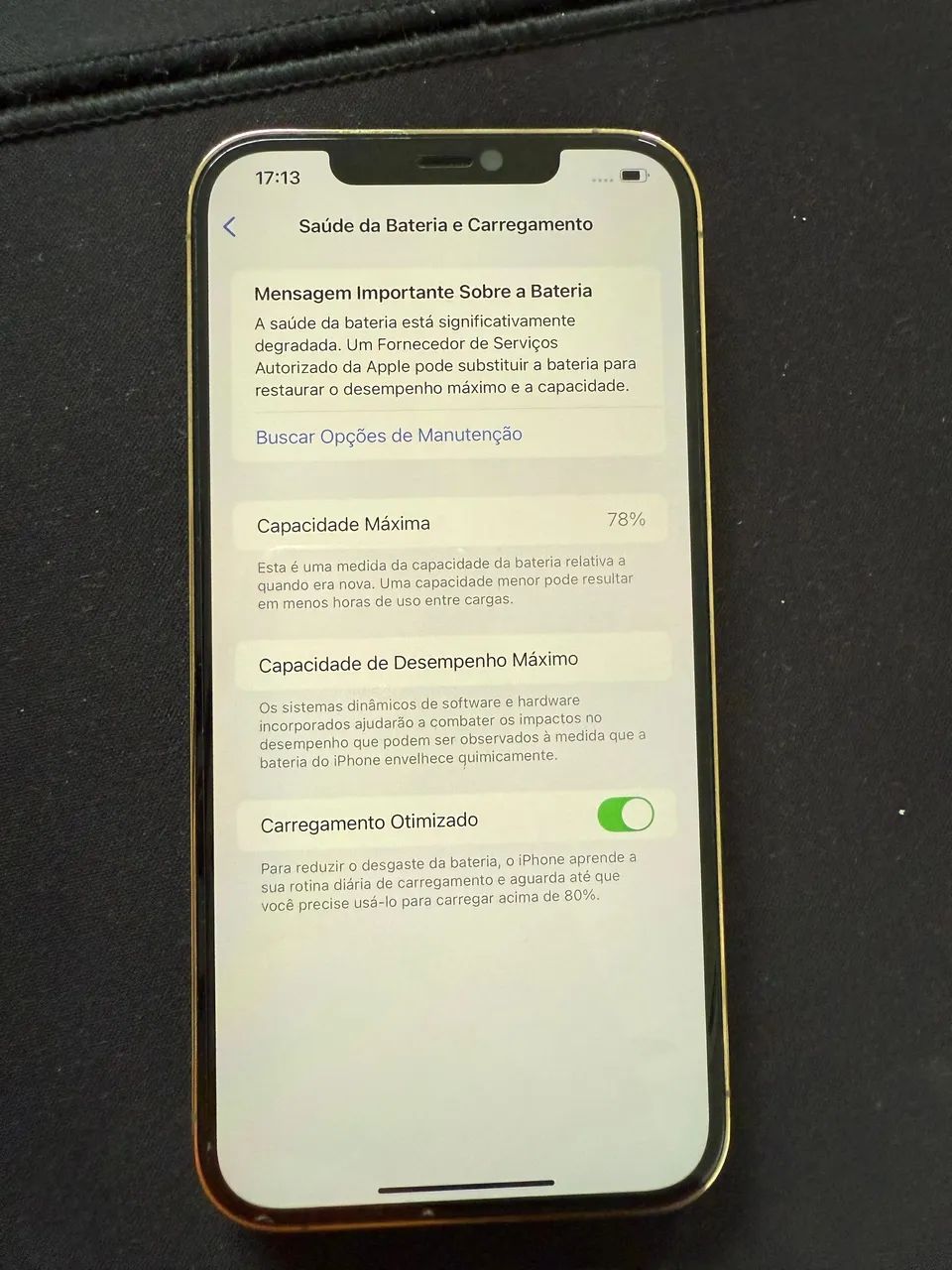 iPhone 12 Pro Max dourado - usado (NÃO ACEITO TROCA) - Foto 4