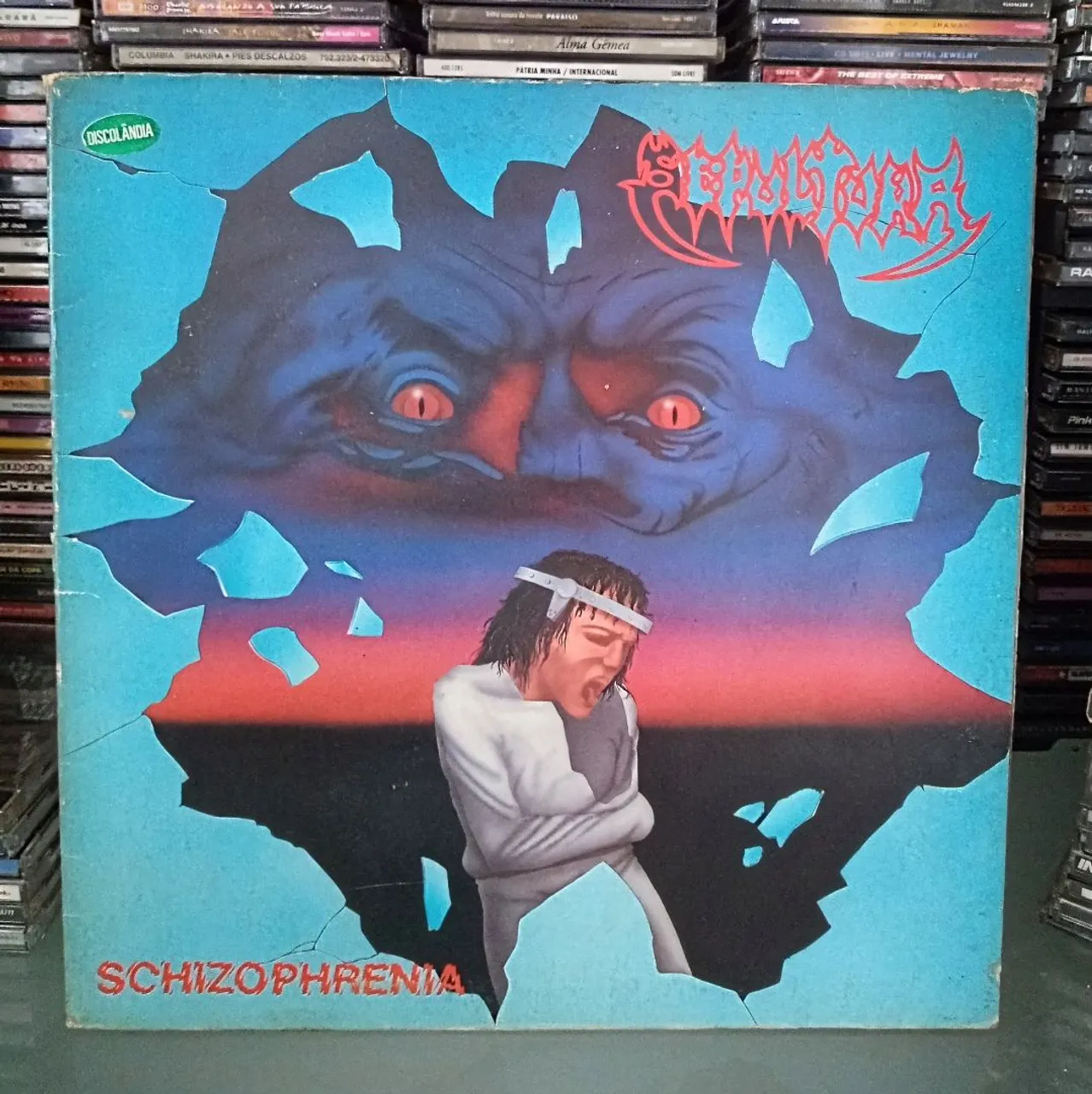 LP Sepultura - Schizophrenia 1987 Cogumelo