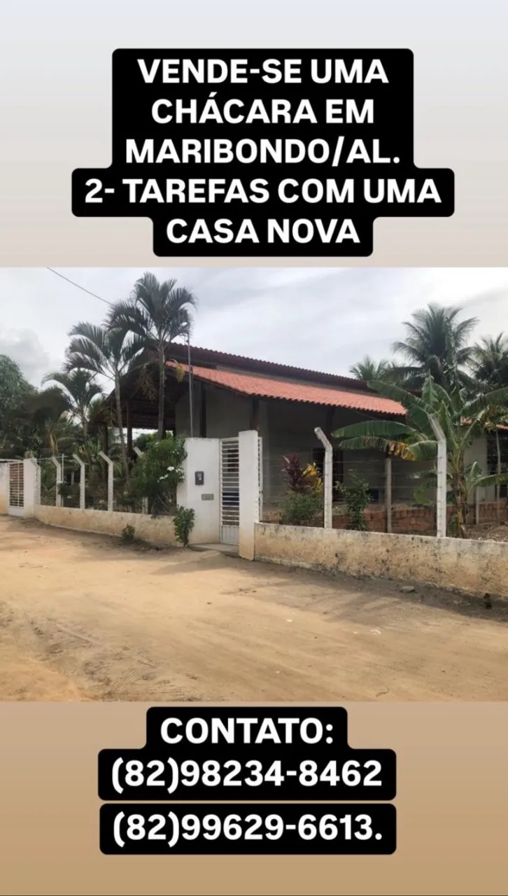 Chácara em Maribondo - AL