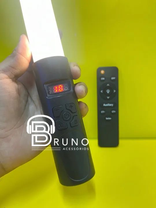 Iluminação LED para Filmagem - Kit com 3 Cores - Foto 2