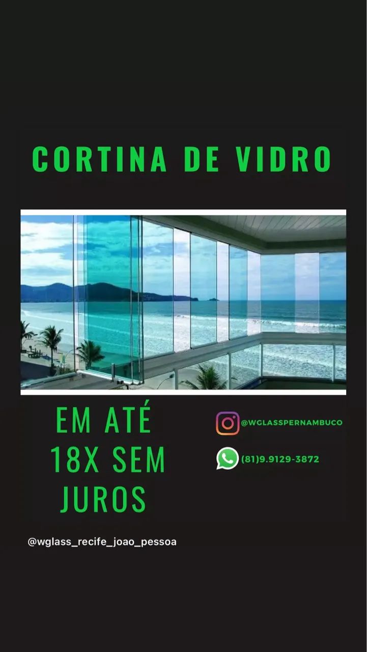 Cortina de vidro - Foto 2
