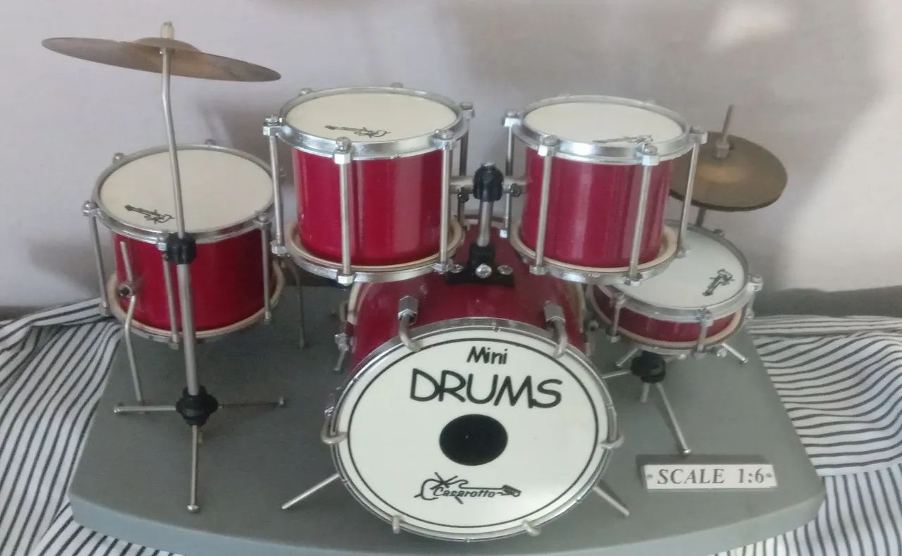 Mini Bateria Metal Casarotto 1:6 - Foto 2