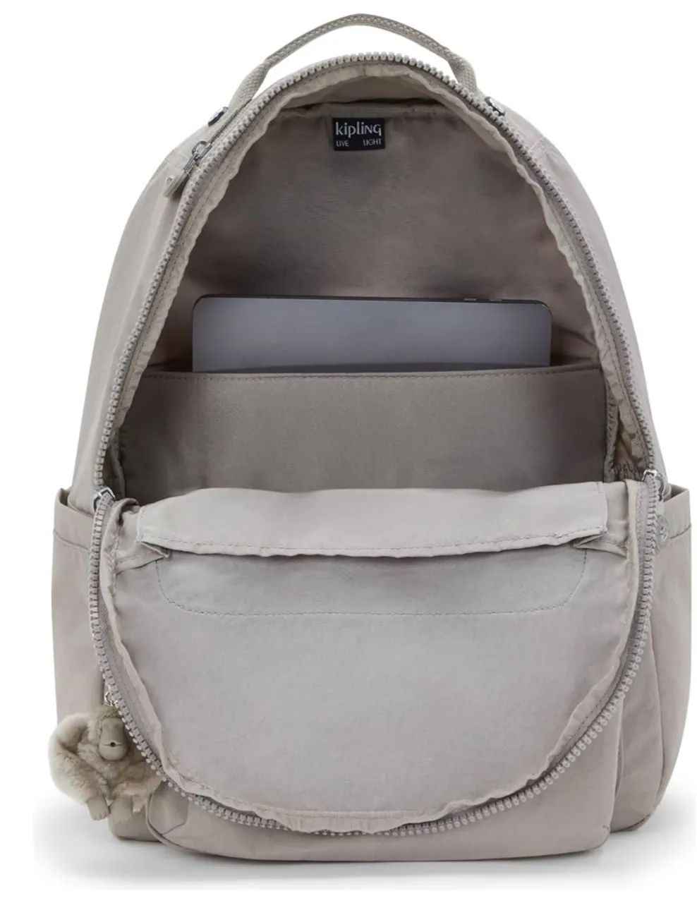 Mochila Kipling Original bege nova pequena  - Foto 2