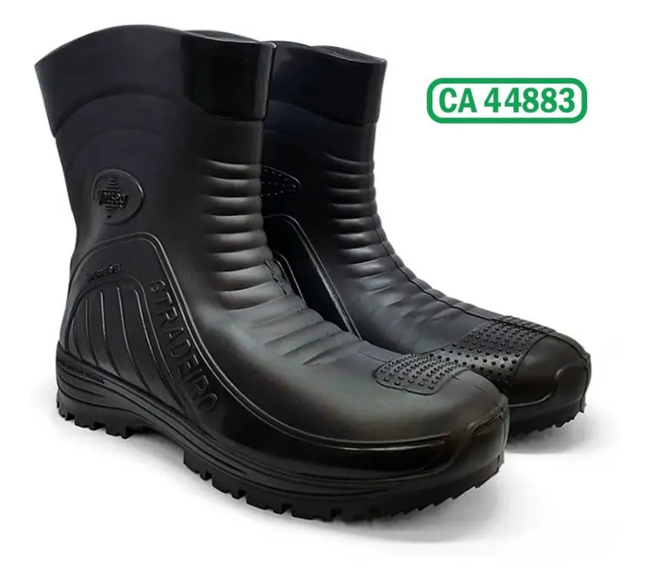 Bota chuva 100% impermeável stradeiro moto motociclista motoqueiro capa com cá