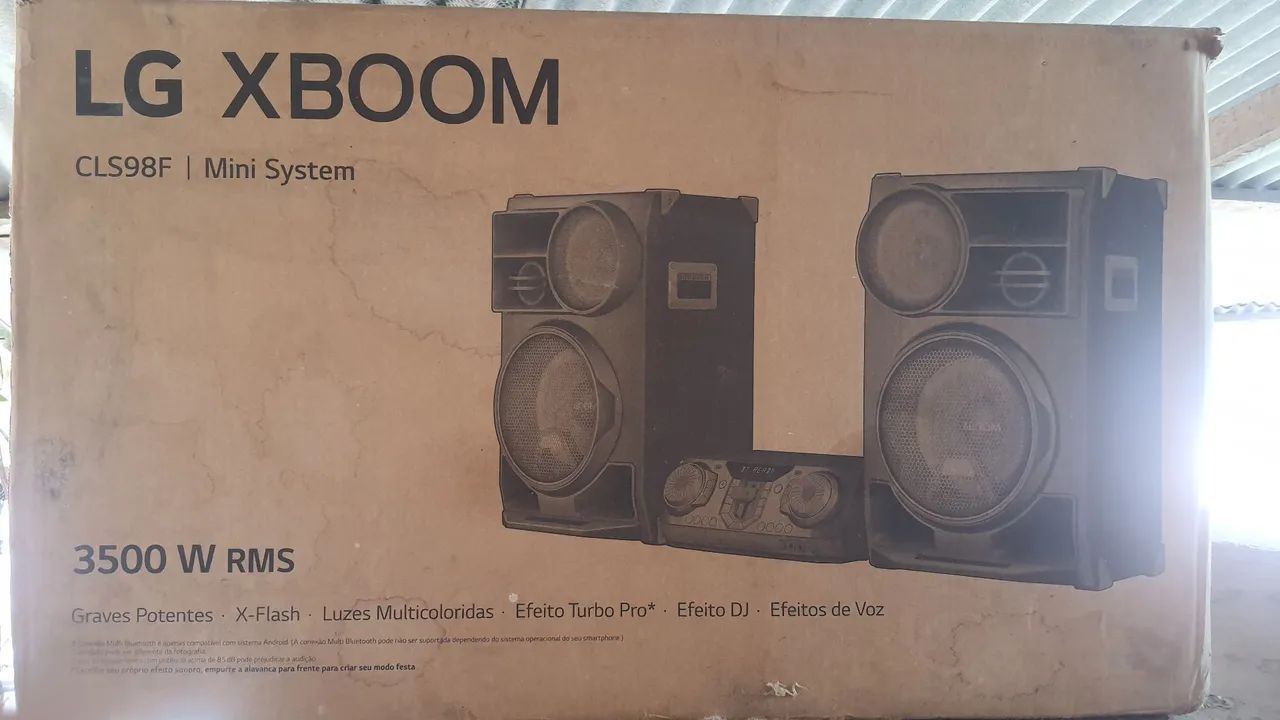 Mini System LG XBOOM CL98 3500W RMS