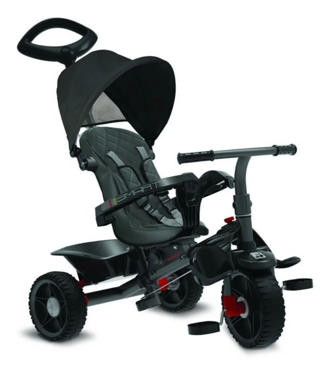 Tricycle Smart Trike - Preto - Foto 2