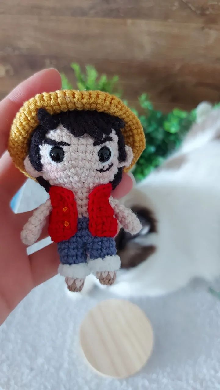 Luffy Amigurumi - One Piece
