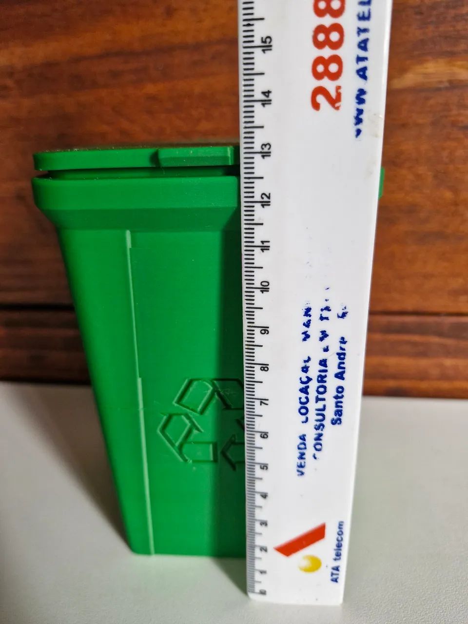 Mini lixeira de mesa - Foto 4