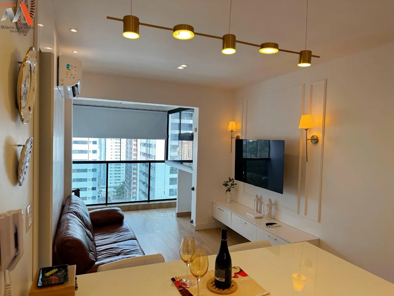 -COP 30 - APARTAMENTO ESTILO STÚDIO TODO MOBILIADO NO EDIFÍCIO W RESIDENCE! -ÁREA PRIVATIV