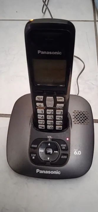 Telefone Panasonic sem fio kx TG 6421lb