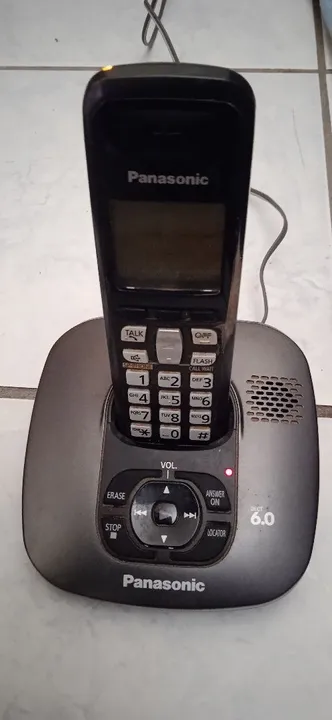 Telefone Panasonic sem fio kx TG 6421lb