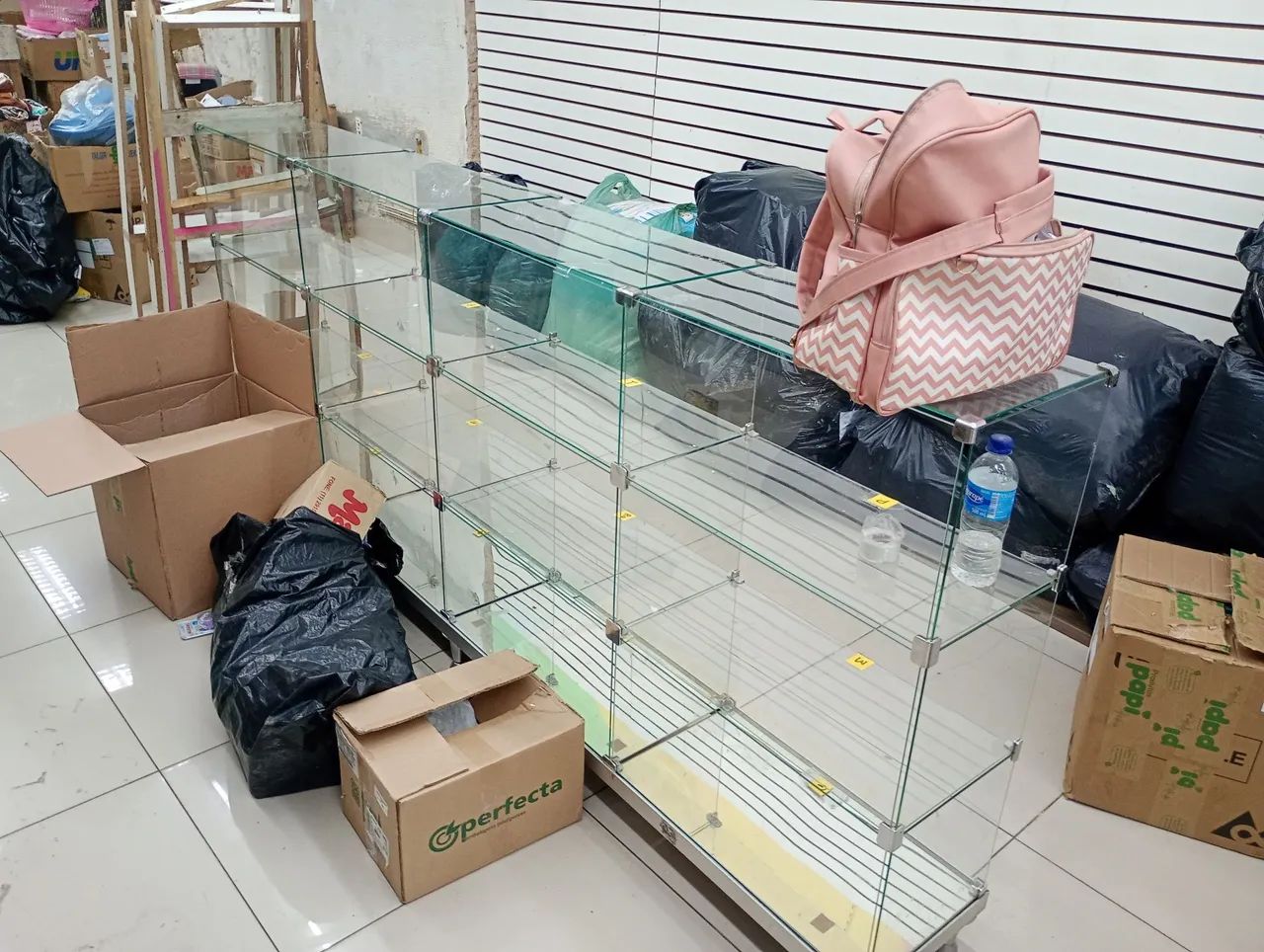 Estante de Vidro para Loja